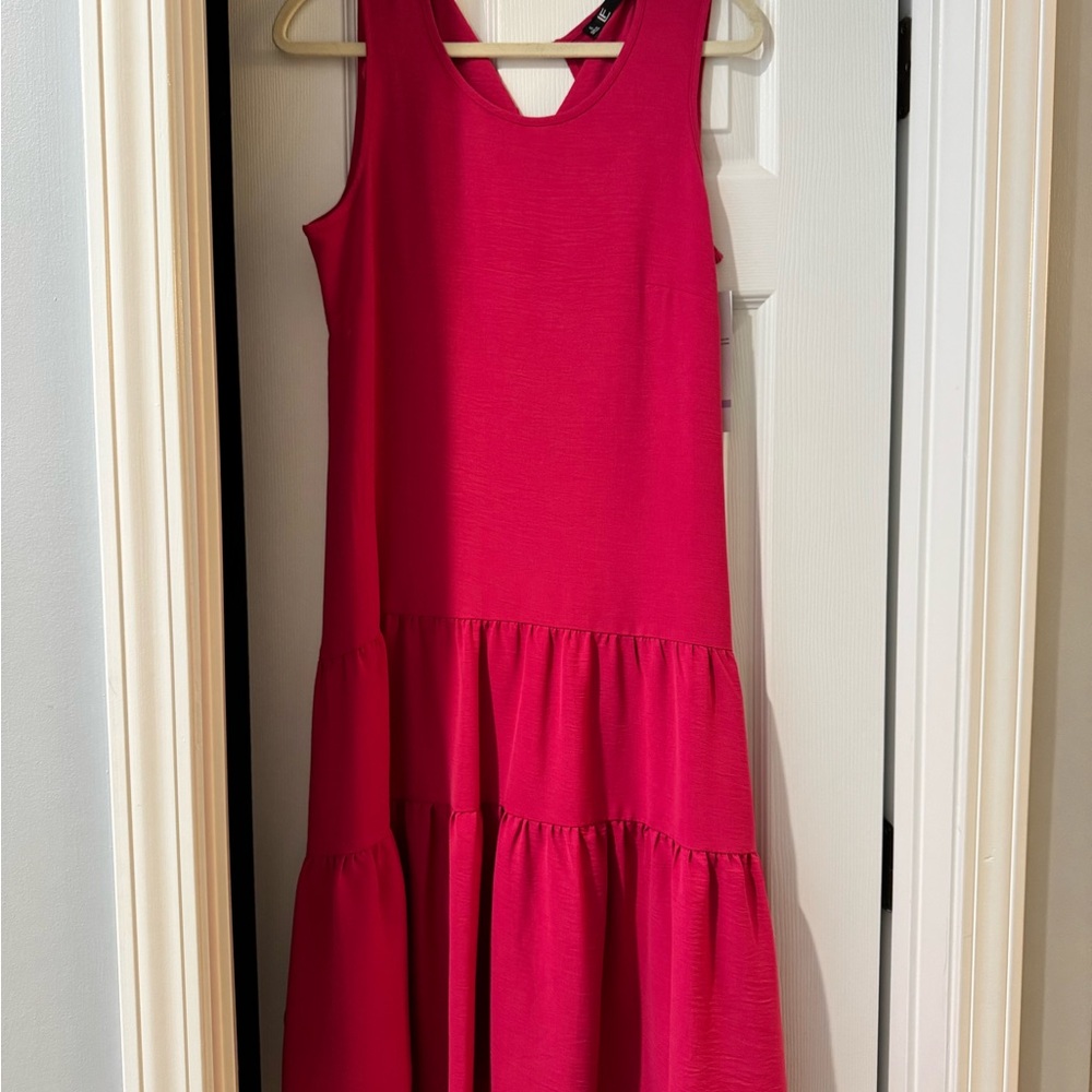 Sleeveless Pink Dress